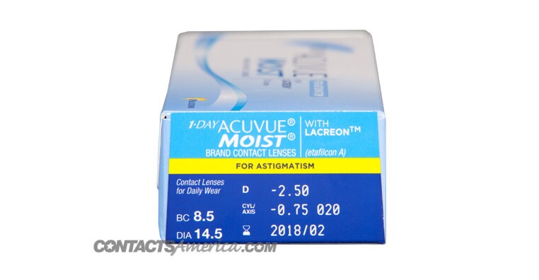 1-Day Acuvue Moist for Astigmatism Rx